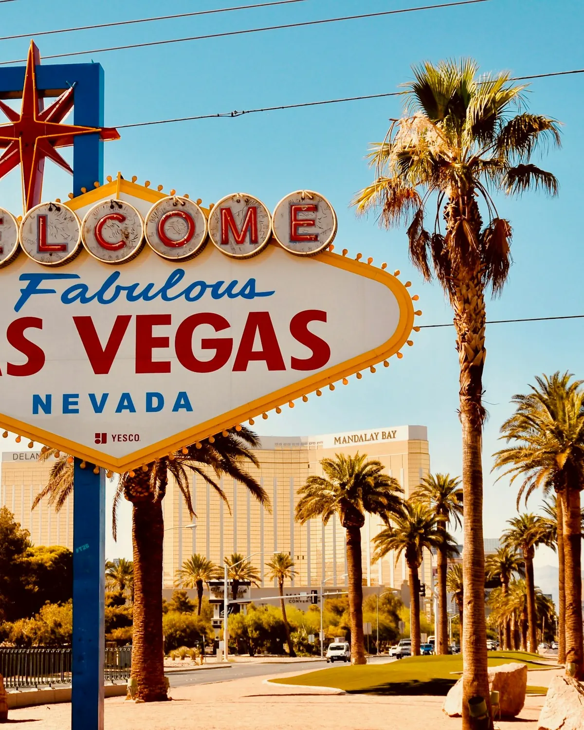 The Welcome to Fabulous Las Vegas sign